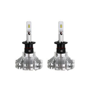 AMIO 01061/AM Λαμπτήρες SX SERIES τύπου H1 τάση λειτουργίας 6/12V απόδοσης 40W 6000K 3200lm με ενσωματωμένη ψύκτρα για Επιβατικά Αυτοκίνητα και Μοτοσυκλέτες - 2 τεμ.