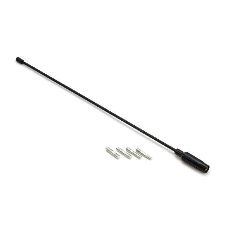 AMIO 01508/AM Κεραία Οροφής Αυτοκινήτου ANTM06 41cm με 4 Αντάπτορες 4-5-6-7mm για Σταθερή Λήψη Σήματος – 1 Τεμ.