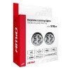 AMIO 01524/AM Στρογγυλά Φώτα Ημέρας DRL LED 12/24V 800Lm για Αυξημένη Ορατότητα & Ασφάλεια σε Αυτοκίνητο & Φορτηγό – Σετ 2 Τεμ.