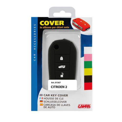LAMPA L0156.7 ΚΑΛΥΜΜΑ ΚΛΕΙΔΙΩΝ ΣΙΛΙΚΟΝΗΣ ΜΑΥΡΟ ΧΡΩΜΑ ΓΙΑ CITROEN TYPE-5 1ΤΕΜ.