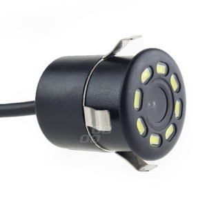 AMIO 01595/AM Κάμερα Οπισθοπορείας HD-308 LED Night Vision 12V 720p Φ18-22mm για Διακριτική Εγκατάσταση & Ασφαλές Παρκάρισμα – 1 Τεμ.
