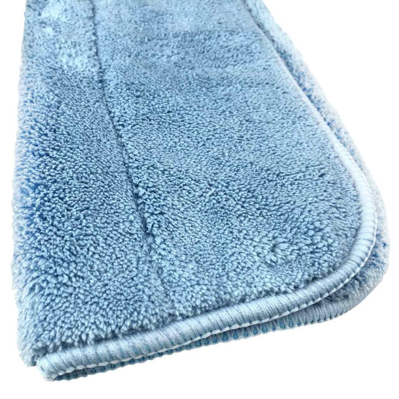 AMIO 01620/AM Πανί Μικροϊνών (Microfiber) για Γυάλισμα σε γαλάζιο χρώμα, διαστάσεων 37x27cm και εξαιρετικά υψηλής πυκνότητας 800g/m² για Επιβατικά Αυτοκίνητα - 1 τεμ.