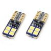 AMIO 01635/AM Λαμπάκια LED T10 W5W 12/24V 2W 5600K 8xSMD 2835 CANBUS Καρφωτά για Ισχυρό Λευκό Φωτισμό χωρίς Σφάλματα – Σετ 2 Τεμ.