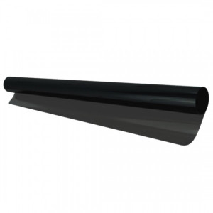 AMIO 01657/AM Αντιηλιακή Μεμβράνη Φιμέ Super Dark Black 5% 75x300cm Για Μέγιστη Σκίαση Και Προστασία Από UV Για Τζάμια Αυτοκινήτου – 1 Τεμ.