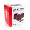 AMIO 01713/AM Φιλτροχοάνη Ελευθέρας AF-CARBON διαμέτρου 55-76mm 160x155x118mm με 3 Αντάπτορες για Βελτίωση Ροής Αέρα και Απόδοσης Κινητήρα - 1 Τεμ.
