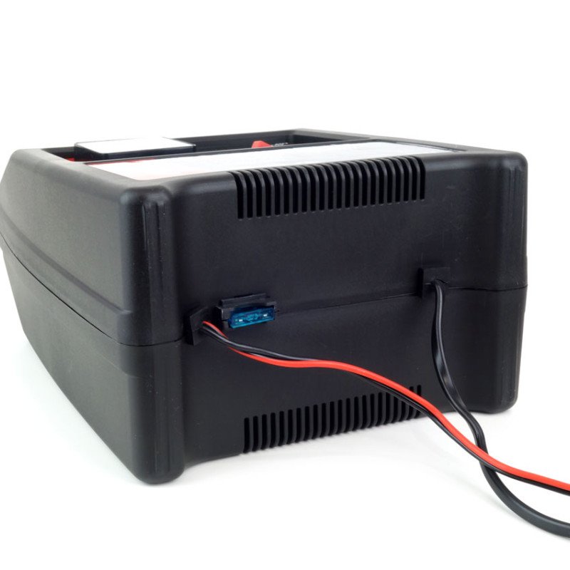 AMIO 02086/AM Φορτιστής Μπαταρίας 12V 8A για γρήγορη φόρτιση μπαταριών 32-90Ah με προστασία και ασφαλή ακροδέκτες για σταθερή και αξιόπιστη χρήση σε απαιτητικές εφαρμογές - 1 Τεμ.