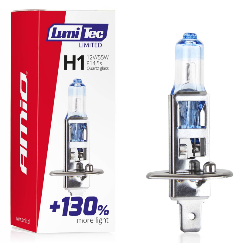AMIO 02130/AM H1 12V 55W P14,5s LUMITEC LIMITED +130% UP TO 40m - 1 ΤΕΜ.