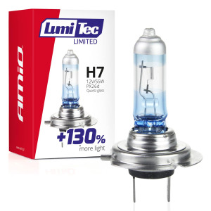 AMIO 02133/AM H7 12V 55W P14,5s LUMITEC LIMITED +130% UP TO 40m - 1 ΤΕΜ.