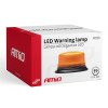 AMIO 02296/AM ΦΑΡΟΣ W03B 12V/24V 36LED ΒΙΔΩΤΟΣ (3 ΒΙΔΕΣ) ΠΟΡΤΟΚΑΛΙ IP56 136X68MM - 1 ΤΕΜ.