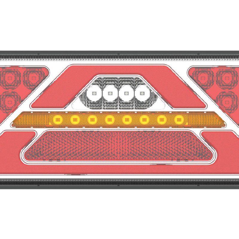 AMIO 02364/AM ΦΑΝΑΡΙ ΠΙΣΙΝΟ ΑΡΙΣΤΕΡΟ RCL-02-L 10-30V LED 236x104x40mm ΜΕ ΚΑΛΩΔΙΟ 1ΤΕΜ