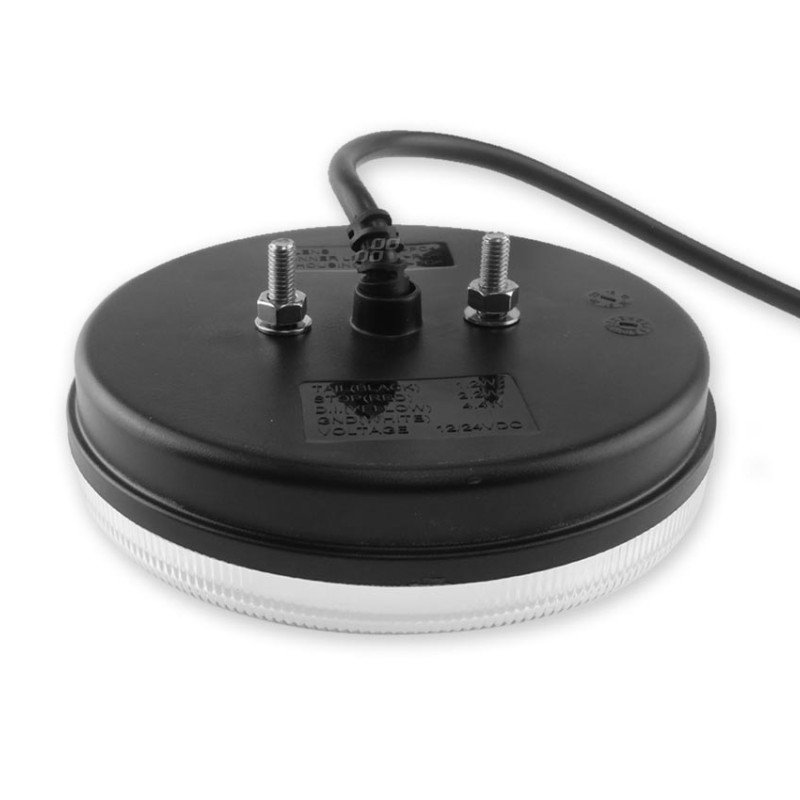 AMIO 02371/AM ΦΑΝΑΡΙ ΠΙΣΙΝΟ RCL-06-LR 10-30V LED ΣΤΡΟΓΓΥΛΟ Φ140x38mm ΜΕ ΚΑΛΩΔΙΟ 1ΤΕΜ