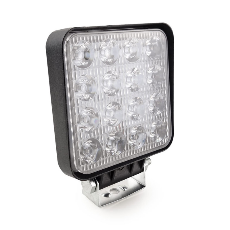 AMIO 02424/AM ΠΡΟΒΟΛΕΑΣ ΕΡΓΑΣΙΑΣ WORKING LAMP FLOOD 16LED 3030 9-36V 3840lm 6000K 110x110mm AWL10 – 1 ΤΕΜ.