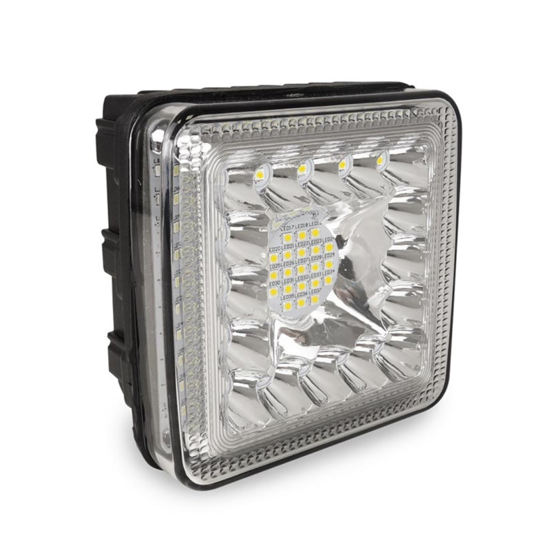 AMIO 02427/AM ΠΡΟΒΟΛΕΑΣ ΕΡΓΑΣΙΑΣ WORKING LAMP FLOOD 77LED 3030 9-36V 3840lm 6000K 110x110mm AWL13 – 1 ΤΕΜ.