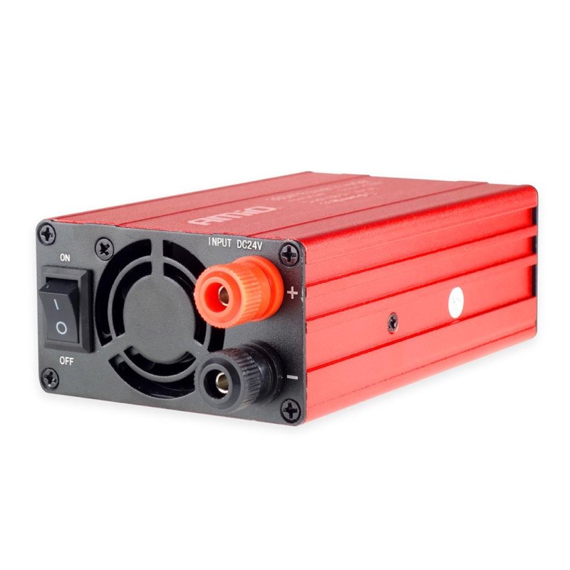 AMIO 02471/AM INVERTER 24-230V max300W-peak600W ME 2 USB – 1 ΤΕΜ.