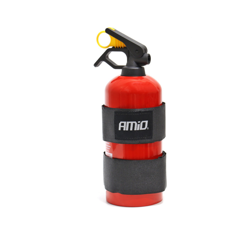 AMIO 02498/AM ΙΜΑΝΤΕΣ VELCRO 59x5cm ΜΕ ΑΥΤΟΚΟΛΛΗΤΑ 10x5cm ΜΑΥΡΟ ΓΙΑ ΣΤΗΡΙΞΗ ΠΥΡΟΣΒΕΣΤΗΡΑ - 2 ΤΕΜ.