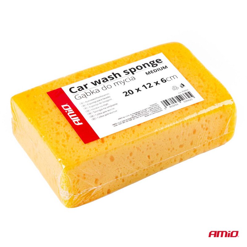 AMIO 02662/AM ΣΦΟΥΓΓΑΡΙ ΠΛΥΣΙΜΑΤΟΣ MEDIUM 20x12x6cm - 1 ΤΕΜ.
