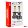 AMIO 02846/AM LED HB3 9005 COB 12/24V 38W 6500K 3800lm Σειρά COB για Ισχυρό Λευκό Φωτισμό & Καθαρή Ορατότητα – 2 Τεμ.