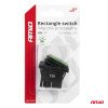 AMIO 03090/AM ΔΙΑΚΟΠΤΗΣ ON/OFF 4 ΕΠΑΦΩΝ 20A 12/24V ΠΡΑΣΙΝΟΣ ΦΩΤΙΣΜΟΣ ΟΡΘΟΓΩΝΙΟΣ - 1 ΤΕΜ.
