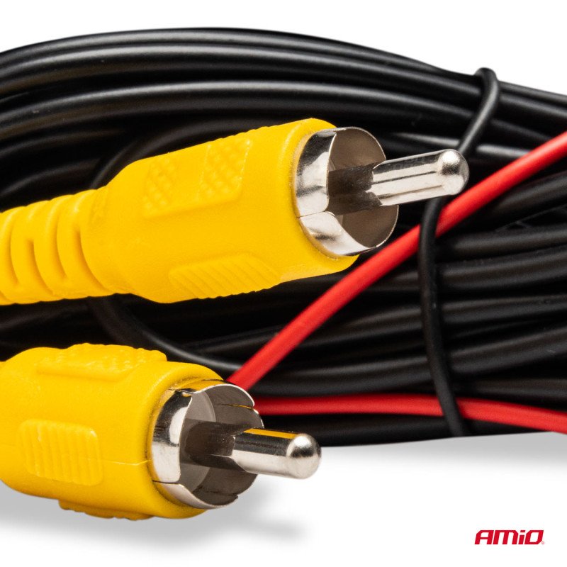 AMIO 03533/AM ΚΑΜΕΡΑ ΟΠΙΣΘΟΠΟΡΕΙΑΣ 12V LED ΜΕ NYΧΤΕΡΙΝΗ ΛΗΨΗ ΚΑΙ ΜΕΤΑΛΛΙΚΗ ΒΑΣΗ ΣΤΗΡΙΞΗΣ HD-320 LED - 1 TEM.