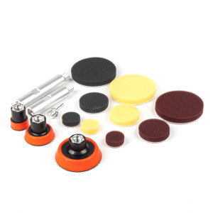 AMIO 03700/AM ΣΦΟΥΓΓΑΡΙΑ ΤΡΙΒΕΙΟΥ 25/50/70mm ME ΑΝΤΑΠΤΟΡΕΣ ΓΙΑ ΔΡΑΠΑΝΟ ΣΕΤ - 15 ΤΕΜ.