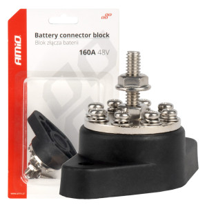 AMIO 03807/AM ΤΕΡΜΑΤΙΚΟ ΑΚΡΟΔΕΚΤΩΝ ΜΟΝΟ 8 ΠΟΛΩΝ 160Α 48V - 1 Τεμ.