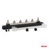 AMIO 03808/AM ΜΠΑΡΑ ΚΑΛΩΔΙΩΝ / ΤΕΡΜΑΤΙΚΟ 4 ΘΕΣΕΩΝ M6 max 48V - 1 Τεμ.