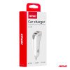AMIO 03874/AM ΦΟΡΤΙΣΤΗΣ ΑΝΑΠΤΗΡΑ 12/24V ΜΕ 2 ΘΥΡΕΣ 2xUSB 10.5W 5V/2.1A ΛΕΥΚΟ - 1 Τεμ.