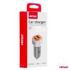 AMIO 03883/AM ΦΟΡΤΙΣΤΗΣ ΑΝΑΠΤΗΡΑ 12/24V ΜΕ 2 ΘΥΡΕΣ USB-C+USB 38W 5V/3AQC ΤΑΧΕΙΑΣ ΦΟΡΤΙΣΗΣ ΛΕΥΚΟΣ - 1 Τεμ.