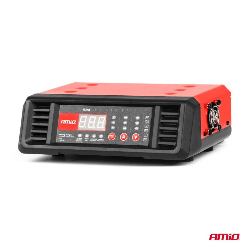 AMIO 04056/AM ΦΟΡΤΙΣΤΗΣ ΜΠΑΤΑΡΙΑΣ 6/12V max10A ΨΗΦΙΑΚΟΣ - 1 τεμ.