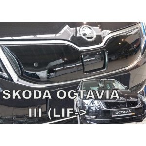HEKO ΑΝΕΜ.Χ.04077 ΚΑΛΥΜΜΑ ΨΥΓΕΙΟΥ ΧΕΙΜΩΝΑ ΓΙΑ SKODA OCTAVIA 3 A7 2016+ ΑΠΟ ΕΥΚΑΜΠΤΟ ΦΙΜΕ ΠΛΑΣΤΙΚΟ - 1 ΤΕΜ.