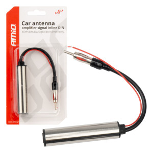 AMIO 04132/AM ΕΝΙΣΧΥΤΗΣ ΣΗΜΑΤΟΣ ΚΕΡΑΙΑΣ DIN 12V/24V - AM/FM - 1 τεμ.