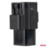 AMIO 04349/AM ΦΙΣΑ ΣΥΝΔΕΣΗΣ ΜΕ ΥΠΟΔΟΧΗ 6 PIN Φ2,2mm ΑΔΙΑΒΡΟΧΗ - 1 τεμ.