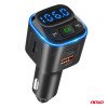 AMIO 04651/AM FM Transmitter Αυτοκινήτου 12/24V με 1xUSB Type-A και 2xUSB Type-C - 1 τεμ.