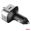 AMIO 04652/AM FM Transmitter Αυτοκινήτου 12/24V με 1xUSB Type-C και Υποδοχή microSD - 1 τεμ.