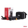 AMIO 04677/AM Φορητός Εκκινητής Μπαταρίας (Jump Starter) 4 σε 1 με ενσωματωμένο Κομπρεσέρ Αέρα, Powerbank και Φακό LED τάση λειτουργίας 12V με χωρητικότητα 12Ah και μέγιστο ρεύμα εκκίνησης 1600A για Επιβατικά Αυτοκίνητα - 1 τεμ.