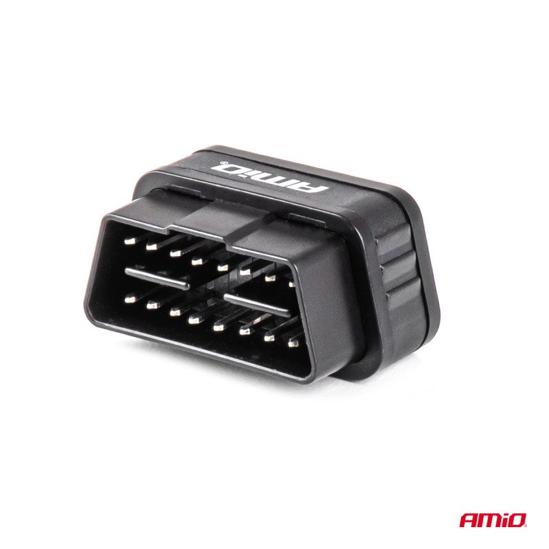 AMIO 04731/AM Διαγνωστικό Αυτοκινήτου OBD 2 τύπου ELM327 Bluetooth PIC25K80 τάση λειτουργίας 12V με ασύρματη σύνδεση για Επιβατικά Αυτοκίνητα - 1 τεμ.