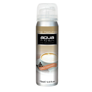 AQUA 10-124/AQ ΑΡΩΜΑΤΙΚΟ ΑΥΤΟΚΙΝΗΤΟΥ ΣΕ ΣΠΡΕΙ (SPRAY) ΜΕ ΑΡΩΜΑ ΚΑΠΟΥΤΣΙΝΟ (CAPPUCCINO) FLAVORS SERIES 75ml AQUA - 1 TEM.
