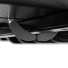 MENABO 16920/MB Μπαγκαζιέρα Οροφής Satellite 600 Duo Black με Δαγκάνες Crab (Μαύρη / Γυαλιστερή 197,6x94x46,7cm) για Ασφαλή Μεταφορά Φορτίου - 1 τεμ.