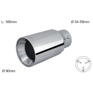 SIMONI RACING SRTRX/89 ΑΚΡΟ ΕΞΑΤΜΙΣΗΣ TRX89 34-59mm