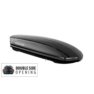 MENABO 3540/MB ΜΠΑΓΚΑΖΙΕΡΑ ΟΡΟΦΗΣ MANIA 460 DUO BLACK (ΜΑΥΡΗ/ΓΥΑΛΙΣΤΕΡΗ)