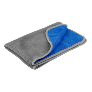 LAMPA L3718.3 Πανάκι καθαρισμού Microfibre (Μικροΐνες) Διπλής Όψης Premium (50x70 cm) - Γκρι / Μπλέ - 1 τεμ.