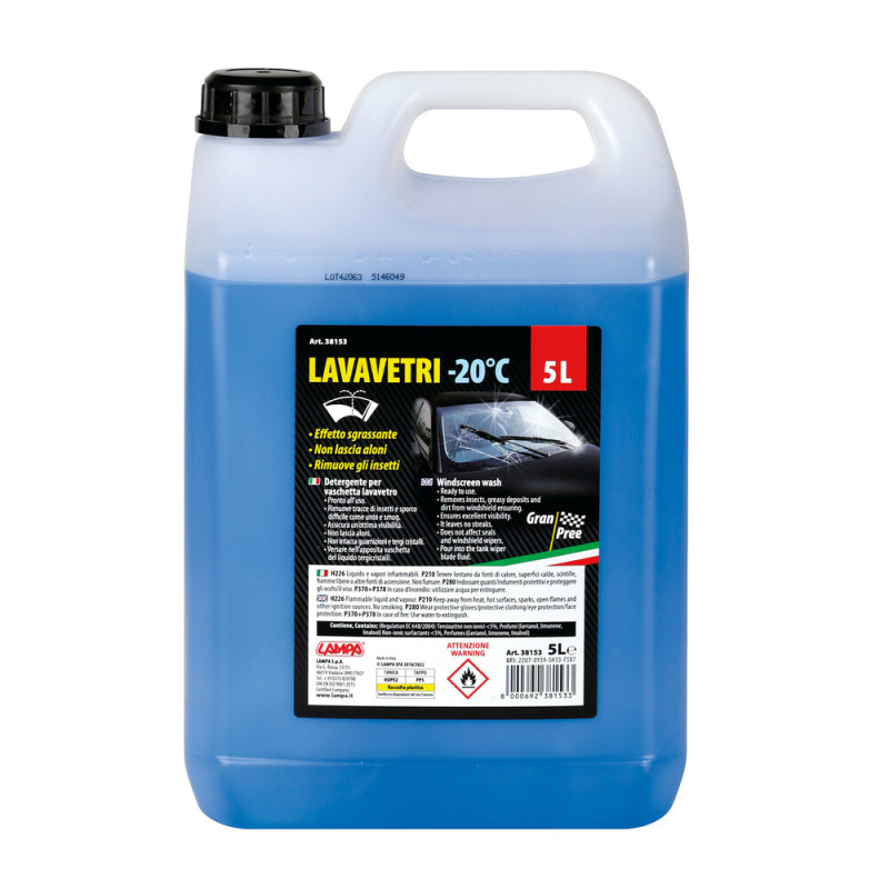 LAMPA L3815.3 ΥΓΡΟ ΥΑΛΟΚΑΘΑΡΙΣΤΗΡΩΝ GRAN-PREE -20°C 5000 ml - 1 TEM.