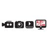LAMPA L3886.3 Κάμερα Αυτοκινήτου DVR-4 με οθόνη 1080PIXEL 2,7 INCH LCD και σύστημα παρκαρίσματος 12V 88x54x37mm