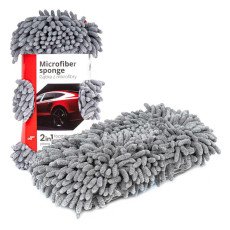 AMIO 01275/AM Σφουγγάρι Πλυσίματος Μικροΐνας Microfiber 27x14x6 cm CWASH-08 Μπλε για Καθαρισμό και Περιποίηση Αυτοκινήτου - 1 τεμ.