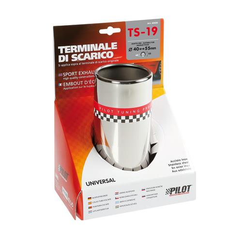 LAMPA L6003.0 ΑΚΡΟ ΕΞΑΤΜΙΣΗΣ TS-19 40-55mm - ΣΤΡΟΓΓΥΛΟ