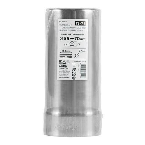 LAMPA L6011.9 ΑΚΡΟ ΕΞΑΤΜΙΣΗΣ TS-71 50-76mm ΚΟΜΜΕΝΟ