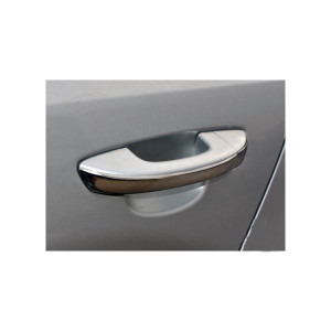 S-DIZAYN ΧΠ.7612120/SD ΧΕΡΟΥΛΙΑ ΠΟΡΤΑΣ ΓΙΑ VW GOLF 6 5D 2010-2013 ΧΡΩΜΙΟ ΜΕΤΑΛΛΙΚΑ - 4 TEM.