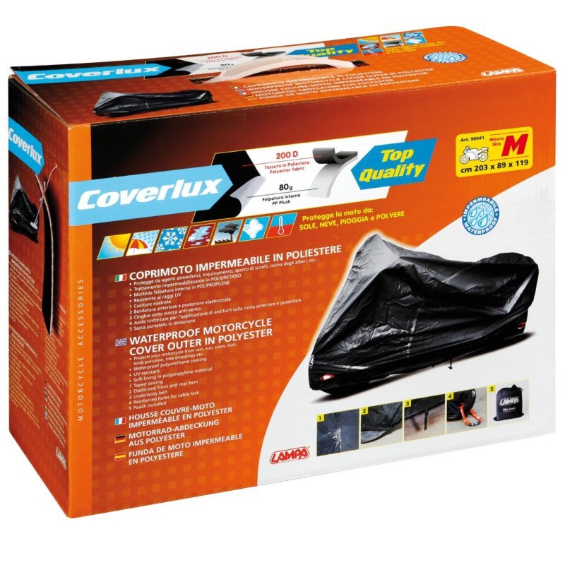 LAMPA 9044.1-LM ΚΟΥΚΟΥΛΑ ΜΗΧΑΝΗΣ COVERLUX (M) 203 Χ 89 Χ 119 cm