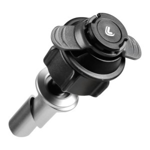 OPTILINE 9045.7-LM Βιδωτή Βάση Στήριξης Κινητού Tube της σειράς για την Κεντρική Βίδα της Πλάκας στο Τιμόνι Μηχανής με διάμετρο από 15 mm έως 17,2 mm και σύστημα Duolock, συμβατή με Θήκες ή Αντάπτορες Κινητού Optiline