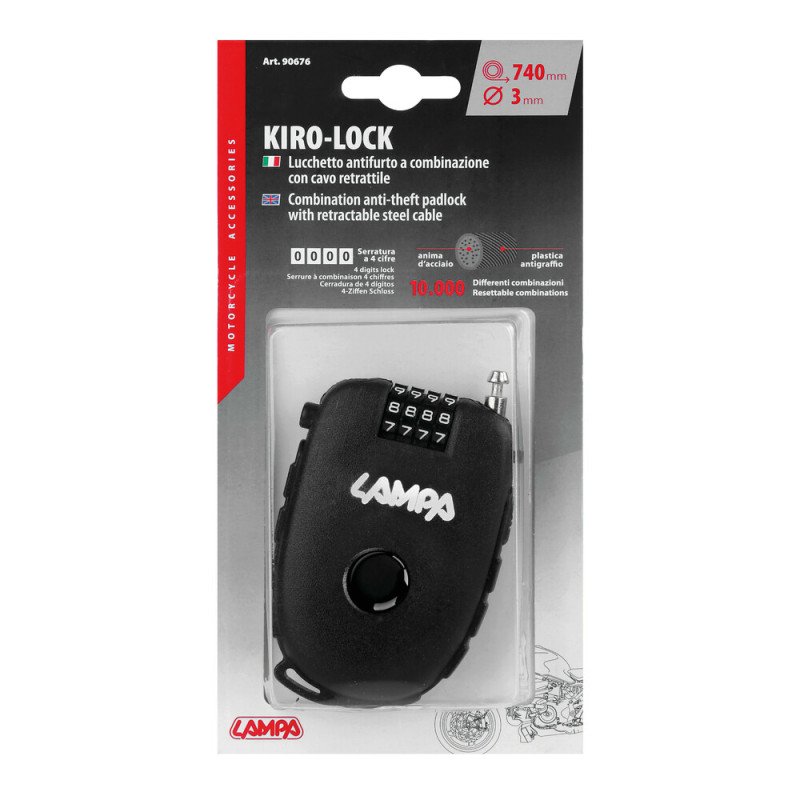 LAMPA 9067.6-LM ΑΝΤΙΚΛΕΠΤΙΚΟ ΚΡΑΝΟΥΣ ΜΕ ΣΥΝΔΥΑΣΜΟ KIRO-LOCK 74cm/ 3mm -1 TEM. LAMPA 9067.6-LM ΑΝΤΙΚΛΕΠΤΙΚΟ ΚΡΑΝΟΥΣ ΜΕ ΣΥΝΔΥΑΣΜΟ KIRO-LOCK 74cm/ 3mm -1 TEM.